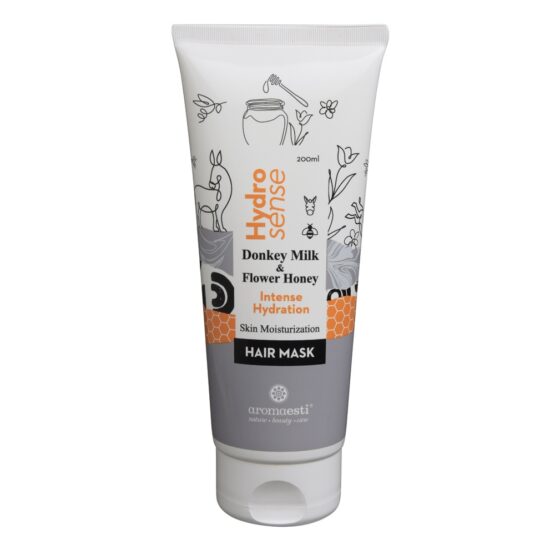 Μάσκα Μαλλιών Με Γάλα Γαϊδούρας Μέλι Ανθέων